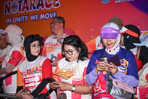 Race photo from NOTARACE 2025