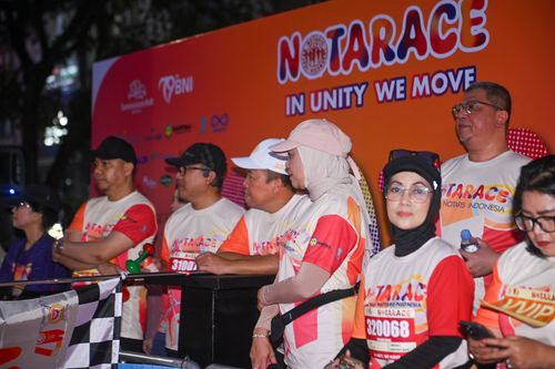 Race photo from NOTARACE 2025