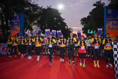 Race photo from NOTARACE 2025