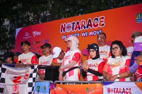 Race photo from NOTARACE 2025