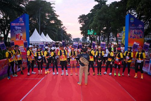 Race photo from NOTARACE 2025