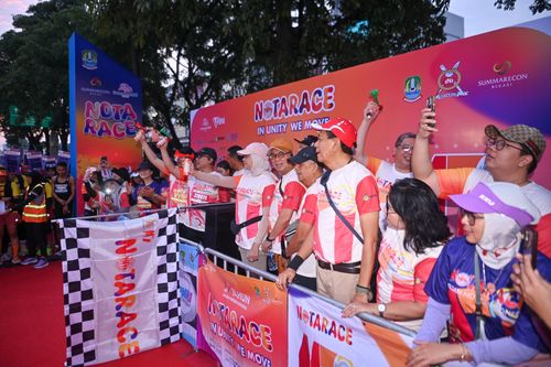 Race photo from NOTARACE 2025