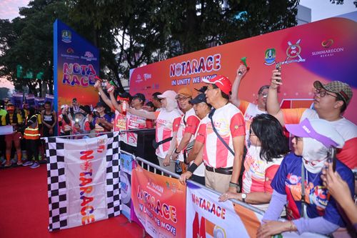 Race photo from NOTARACE 2025