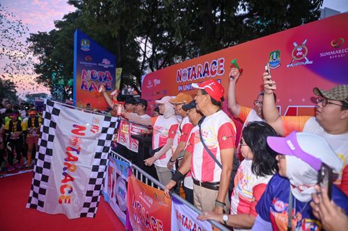 Race photo from NOTARACE 2025