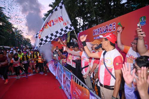 Race photo from NOTARACE 2025