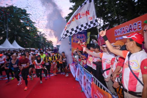 Race photo from NOTARACE 2025