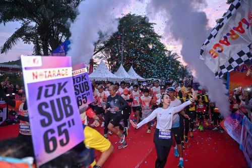 Race photo from NOTARACE 2025