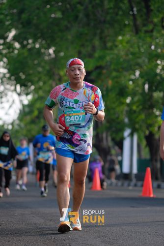 Race photo from Isoplus Run 2024 Surabaya