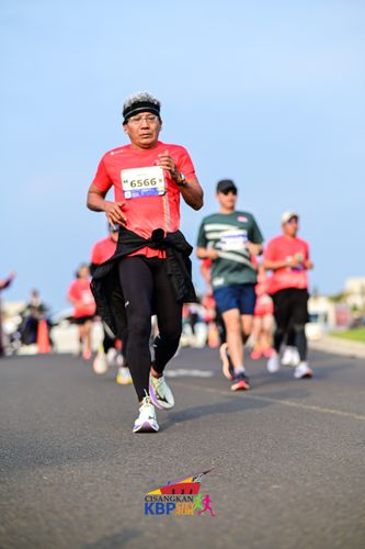 Race photo from CISANGKAN KBP CITY RUN 2025