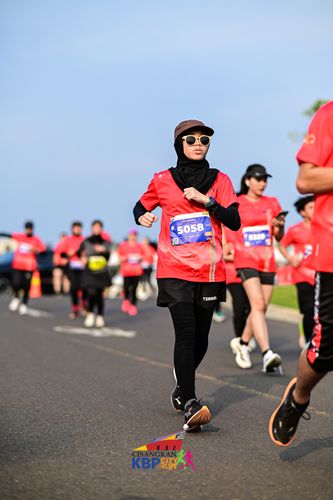 Race photo from CISANGKAN KBP CITY RUN 2025
