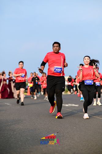 Race photo from CISANGKAN KBP CITY RUN 2025