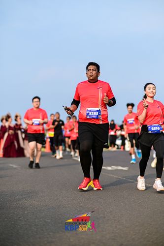 Race photo from CISANGKAN KBP CITY RUN 2025
