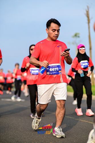 Race photo from CISANGKAN KBP CITY RUN 2025