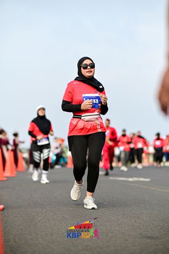 Race photo from CISANGKAN KBP CITY RUN 2025