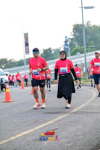 Race photo from CISANGKAN KBP CITY RUN 2025