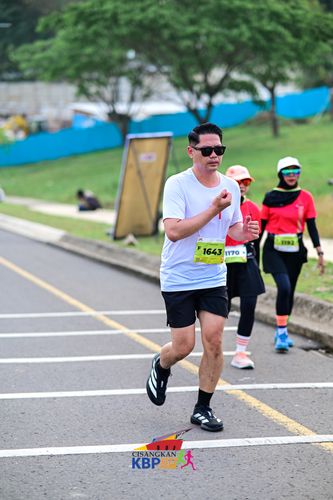 Race photo from CISANGKAN KBP CITY RUN 2025
