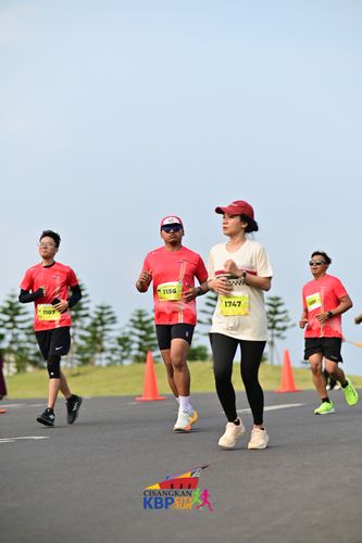 Race photo from CISANGKAN KBP CITY RUN 2025