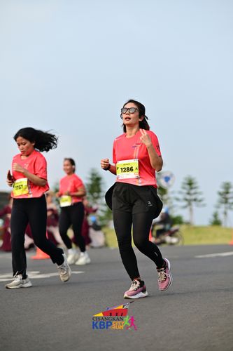 Race photo from CISANGKAN KBP CITY RUN 2025