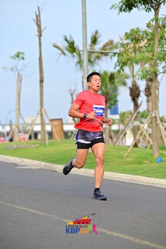 Race photo from CISANGKAN KBP CITY RUN 2025