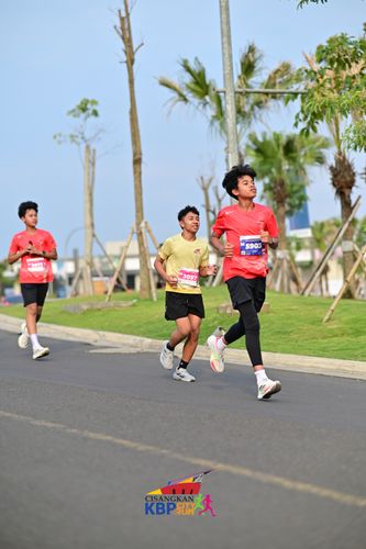 Race photo from CISANGKAN KBP CITY RUN 2025