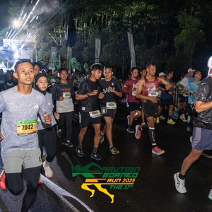 Race photo from ARUTMIN BORNEO RUN 2025