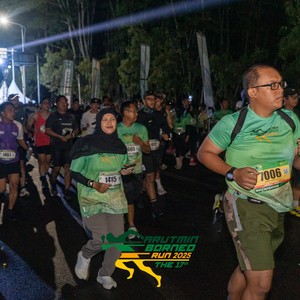 Race photo from ARUTMIN BORNEO RUN 2025