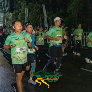Race photo from ARUTMIN BORNEO RUN 2025