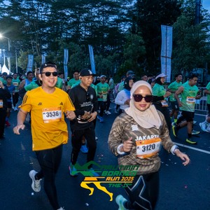 Race photo from ARUTMIN BORNEO RUN 2025