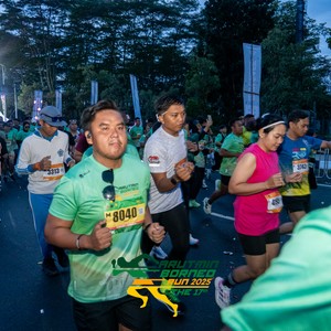 Race photo from ARUTMIN BORNEO RUN 2025