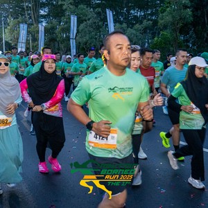 Race photo from ARUTMIN BORNEO RUN 2025
