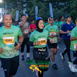 Race photo from ARUTMIN BORNEO RUN 2025