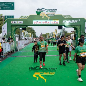 Race photo from ARUTMIN BORNEO RUN 2025