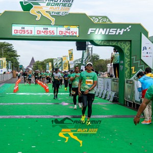 Race photo from ARUTMIN BORNEO RUN 2025