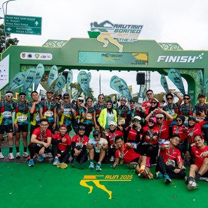 Race photo from ARUTMIN BORNEO RUN 2025