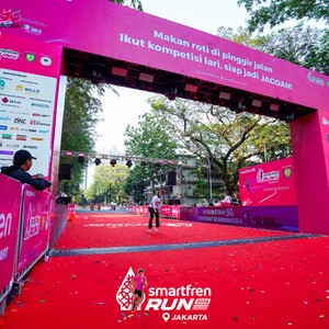Race photo from SMARTFREN RUN 2026