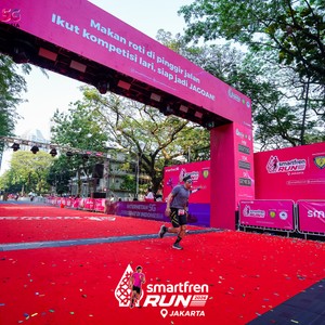 Race photo from SMARTFREN RUN 2026