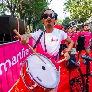 Race photo from SMARTFREN RUN 2026