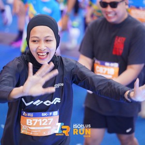Race photo from ISOPLUS RUN 2026 - JAKARTA