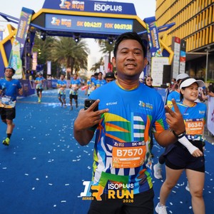 Race photo from ISOPLUS RUN 2026 - JAKARTA