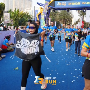 Race photo from ISOPLUS RUN 2026 - JAKARTA