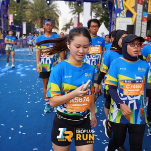 Race photo from ISOPLUS RUN 2026 - JAKARTA