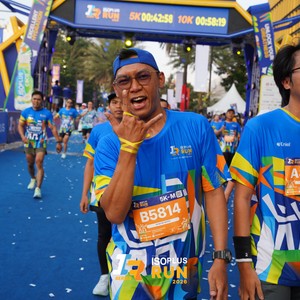Race photo from ISOPLUS RUN 2026 - JAKARTA