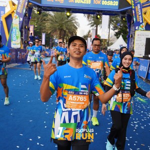 Race photo from ISOPLUS RUN 2026 - JAKARTA
