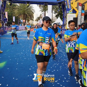 Race photo from ISOPLUS RUN 2026 - JAKARTA