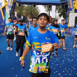 Race photo from ISOPLUS RUN 2026 - JAKARTA