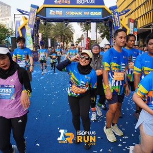 Race photo from ISOPLUS RUN 2026 - JAKARTA