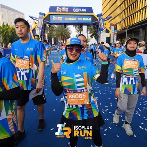 Race photo from ISOPLUS RUN 2026 - JAKARTA