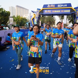 Race photo from ISOPLUS RUN 2026 - JAKARTA