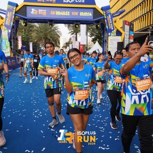 Race photo from ISOPLUS RUN 2026 - JAKARTA
