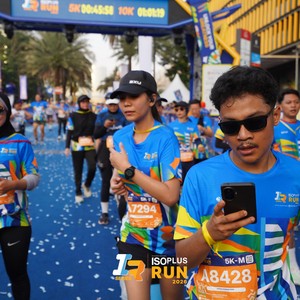 Race photo from ISOPLUS RUN 2026 - JAKARTA